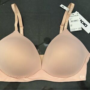 DKNY Wireless T-shirt Bra, Sand